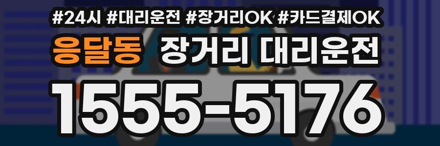 응달동 장거리 대리운전