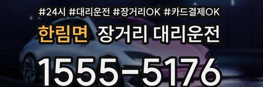 한림면 장거리 대리운전