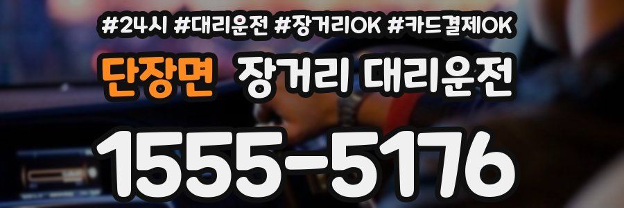 단장면 장거리 대리운전