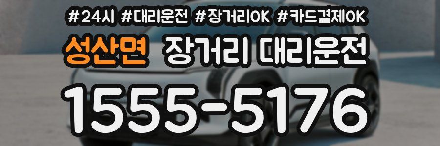 성산면 장거리 대리운전