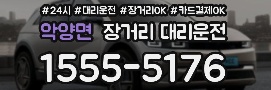 악양면 장거리 대리운전