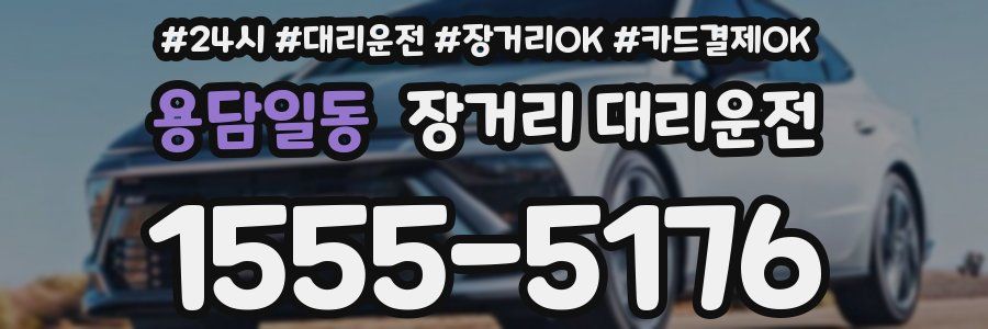 용담일동 장거리 대리운전