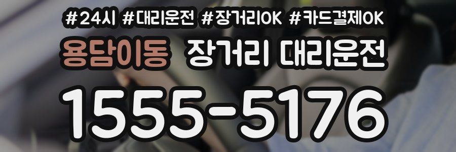용담이동 장거리 대리운전