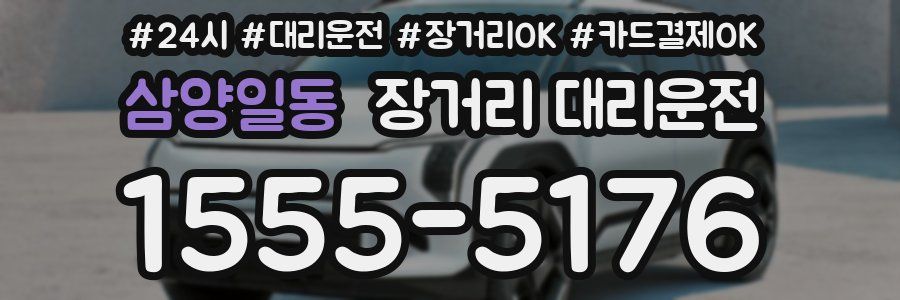 삼양일동 장거리 대리운전
