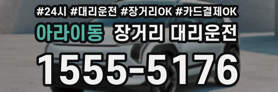 아라이동 장거리 대리운전