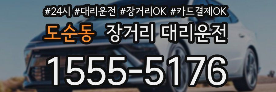 도순동 장거리 대리운전