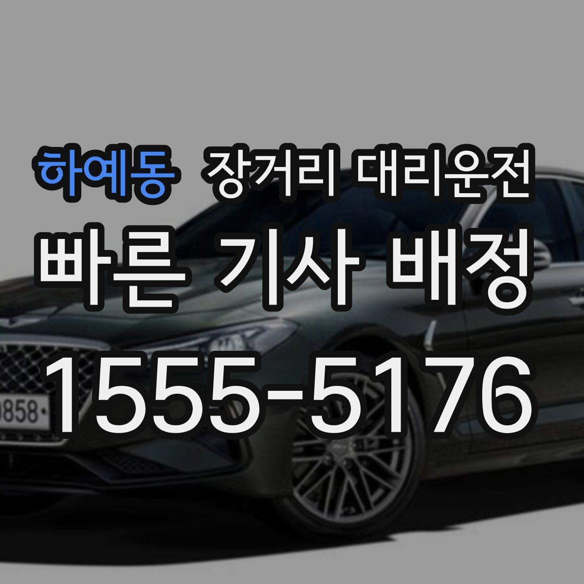 하예동 장거리 대리운전