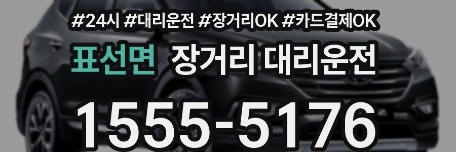 표선면 장거리 대리운전