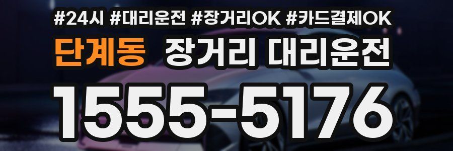 단계동 장거리 대리운전