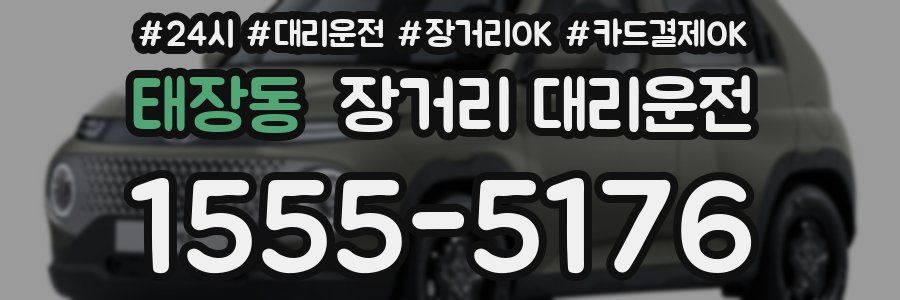 태장동 장거리 대리운전