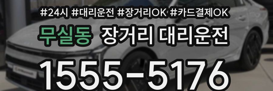 무실동 장거리 대리운전