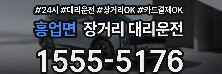 흥업면 장거리 대리운전