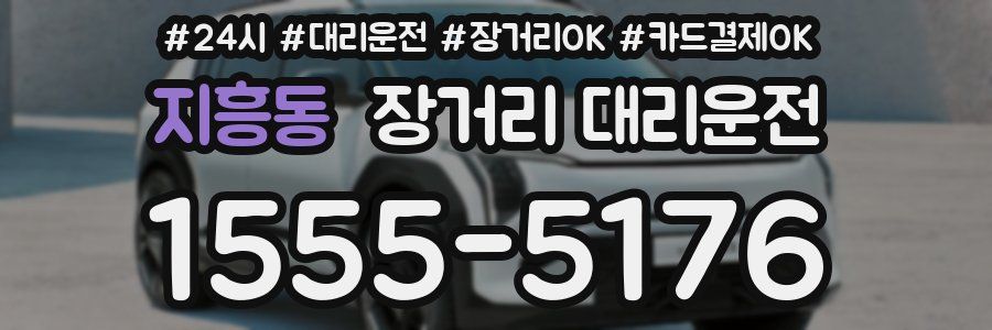 지흥동 장거리 대리운전