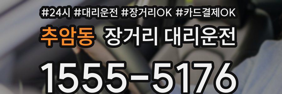 추암동 장거리 대리운전