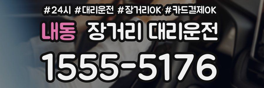 내동 장거리 대리운전