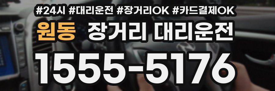 원동 장거리 대리운전
