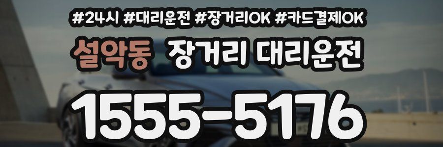 설악동 장거리 대리운전