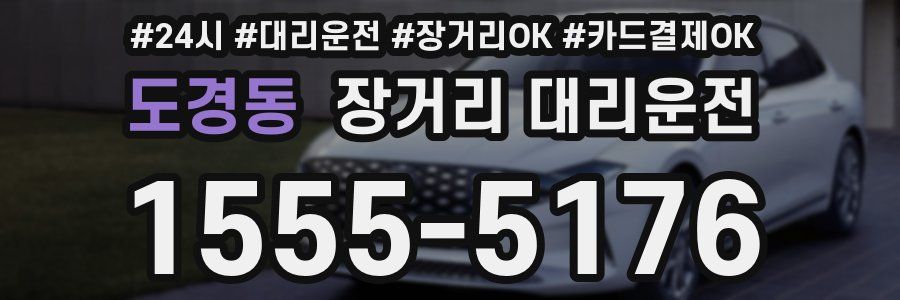 도경동 장거리 대리운전