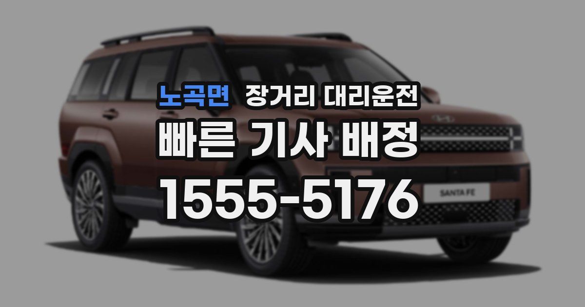 노곡면 장거리 대리운전