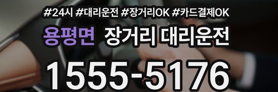 용평면 장거리 대리운전