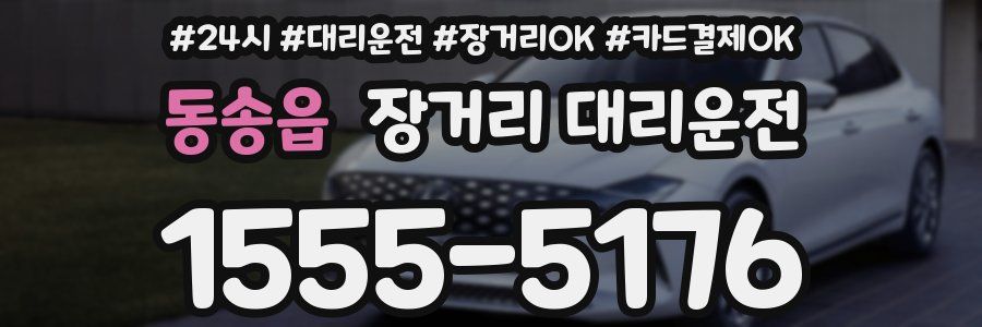 동송읍 장거리 대리운전