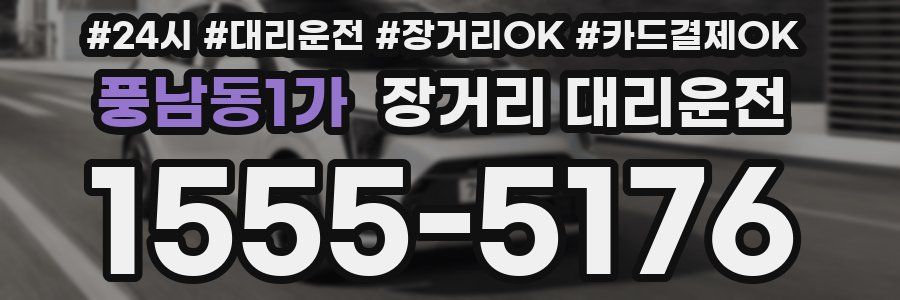 풍남동1가 장거리 대리운전