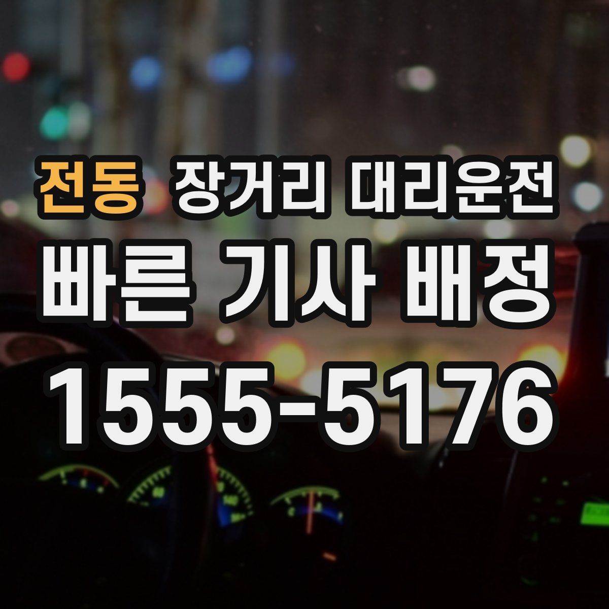 전동 장거리 대리운전