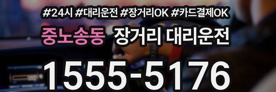 중노송동 장거리 대리운전