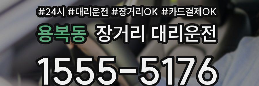 용복동 장거리 대리운전