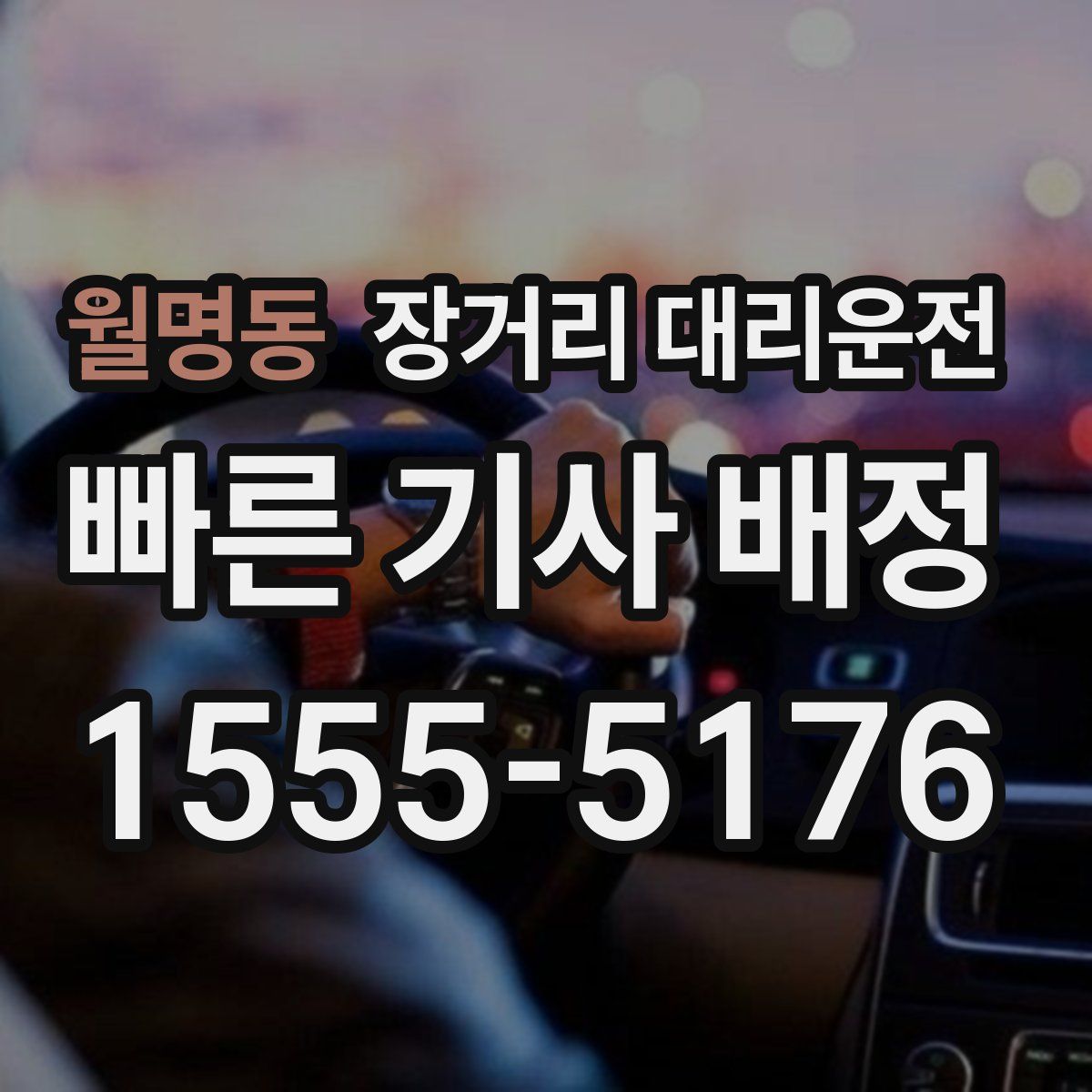 월명동 장거리 대리운전