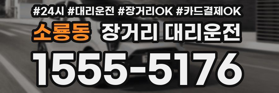 소룡동 장거리 대리운전