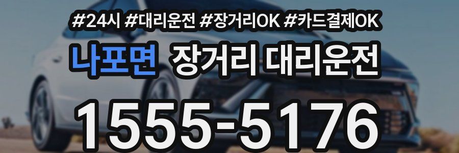 나포면 장거리 대리운전