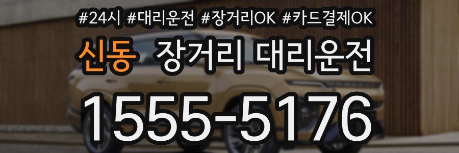 신동 장거리 대리운전