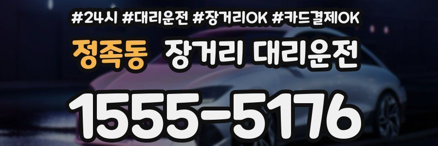 정족동 장거리 대리운전