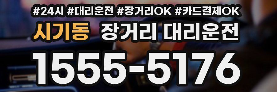 시기동 장거리 대리운전
