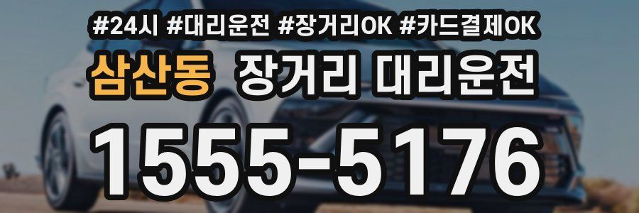 삼산동 장거리 대리운전