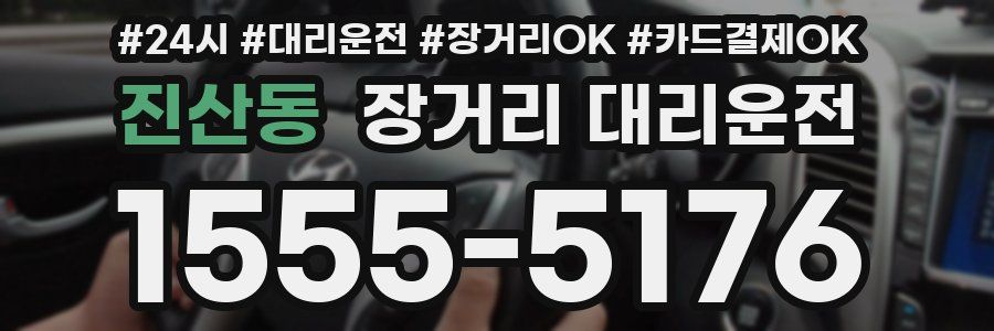 진산동 장거리 대리운전