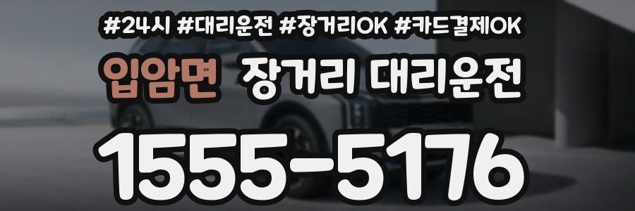 입암면 장거리 대리운전