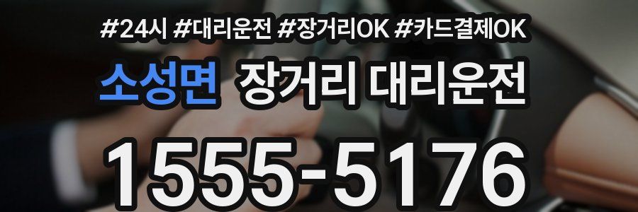 소성면 장거리 대리운전