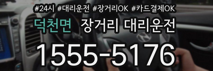 덕천면 장거리 대리운전