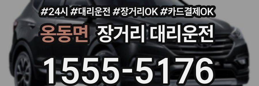 옹동면 장거리 대리운전