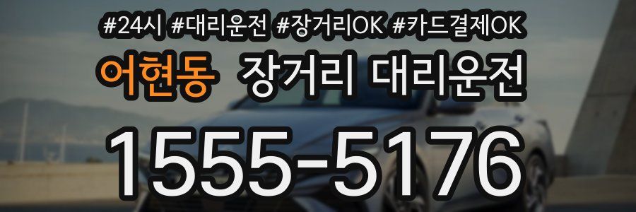 어현동 장거리 대리운전