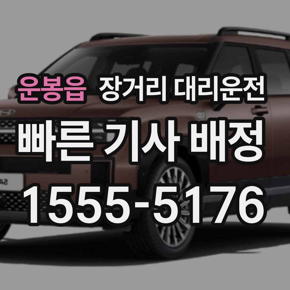 운봉읍 장거리 대리운전