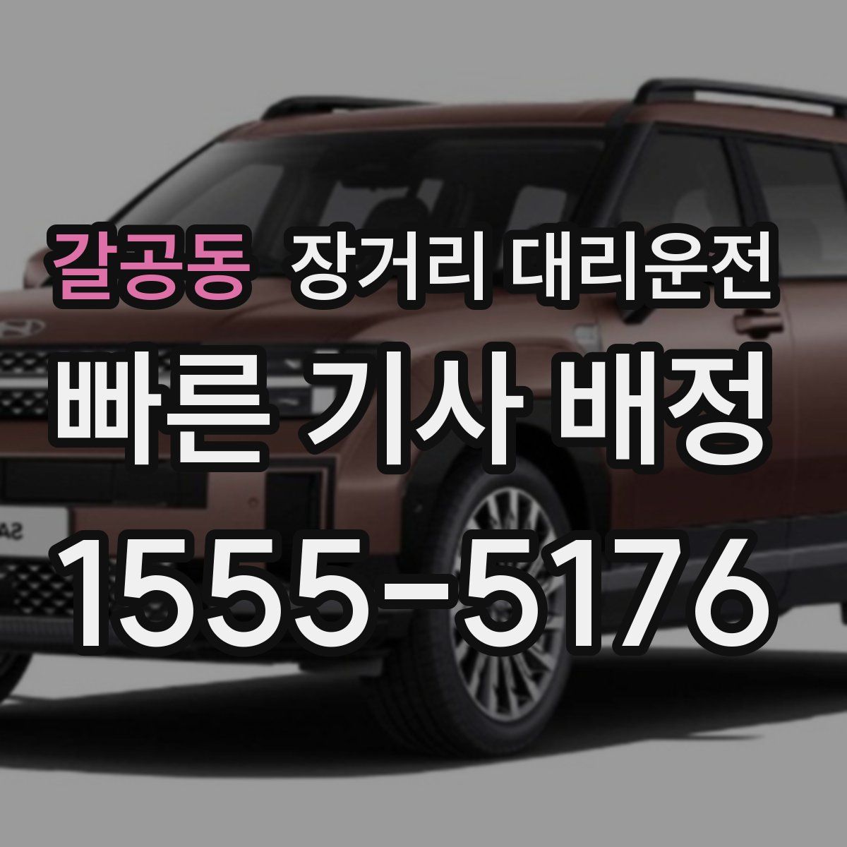 갈공동 장거리 대리운전