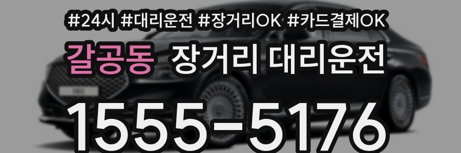 갈공동 장거리 대리운전
