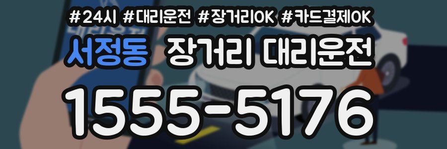 서정동 장거리 대리운전