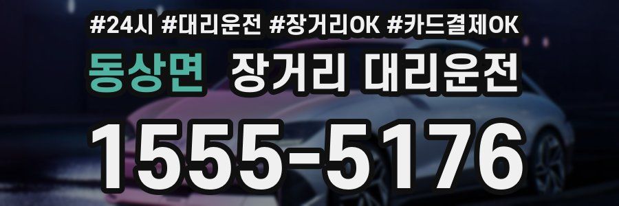 동상면 장거리 대리운전