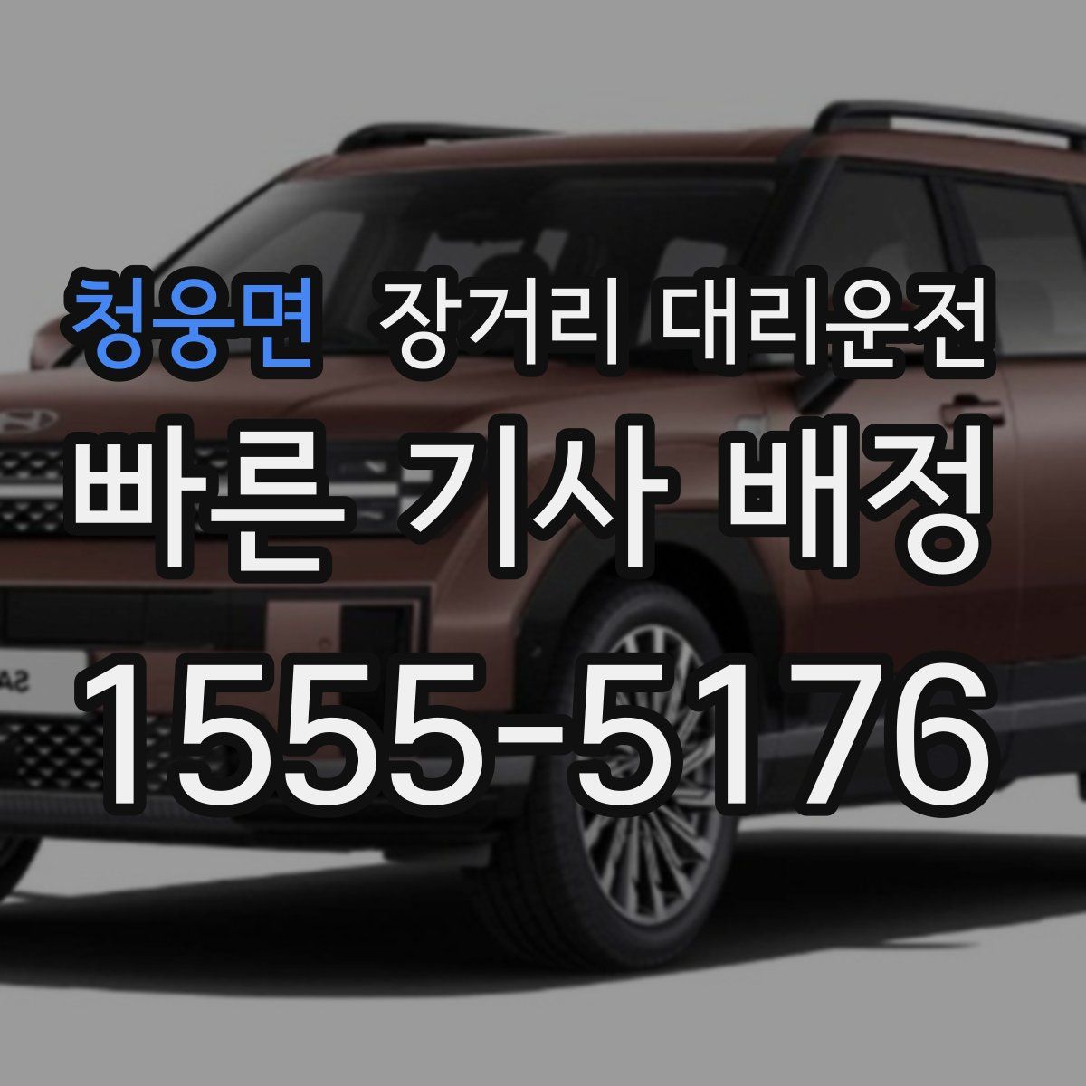 청웅면 장거리 대리운전
