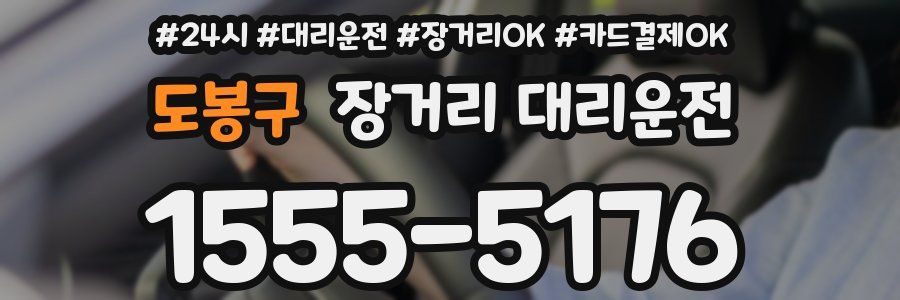 도봉구 장거리 대리운전