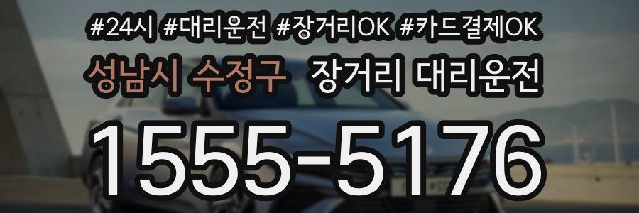성남시 수정구 장거리 대리운전